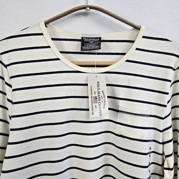 Polo Ralph Lauren Vintage Stripe Knit Top NWT - Picture 4 of 13